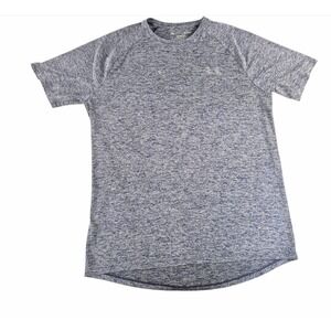 Under Armour Tech Tee T-Shirt Men's Medium Navy Speckled Color Athletic Shirt
